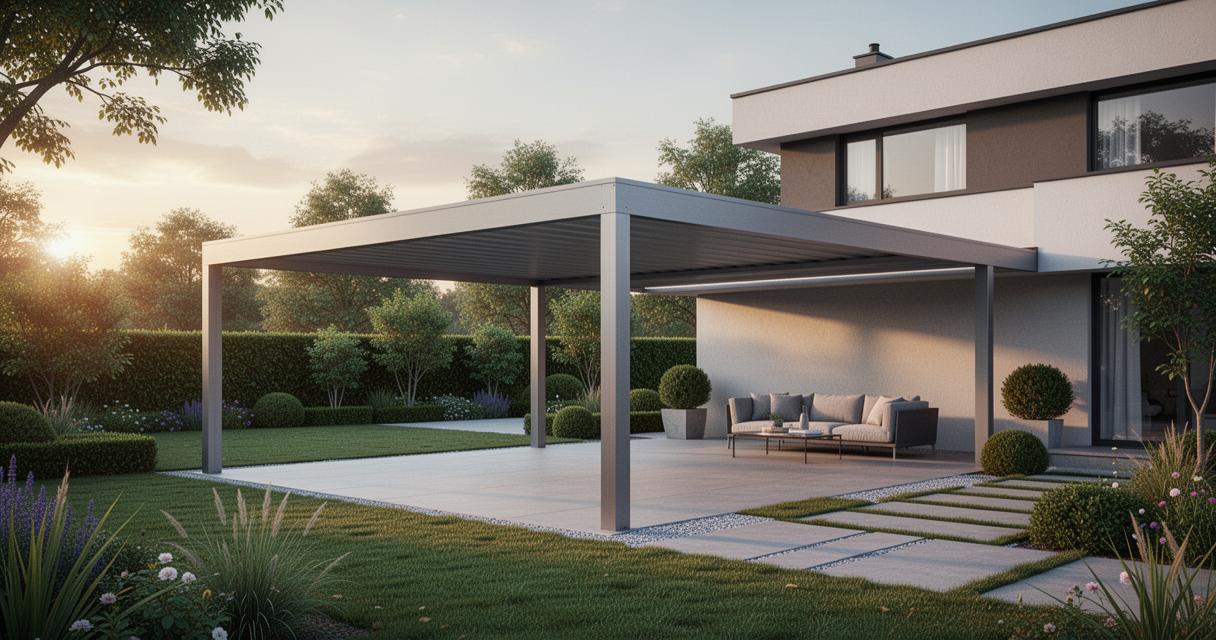 Devis au meilleur prix pour un carport Algarve : pourquoi choisir le Renson Algarve Canvas